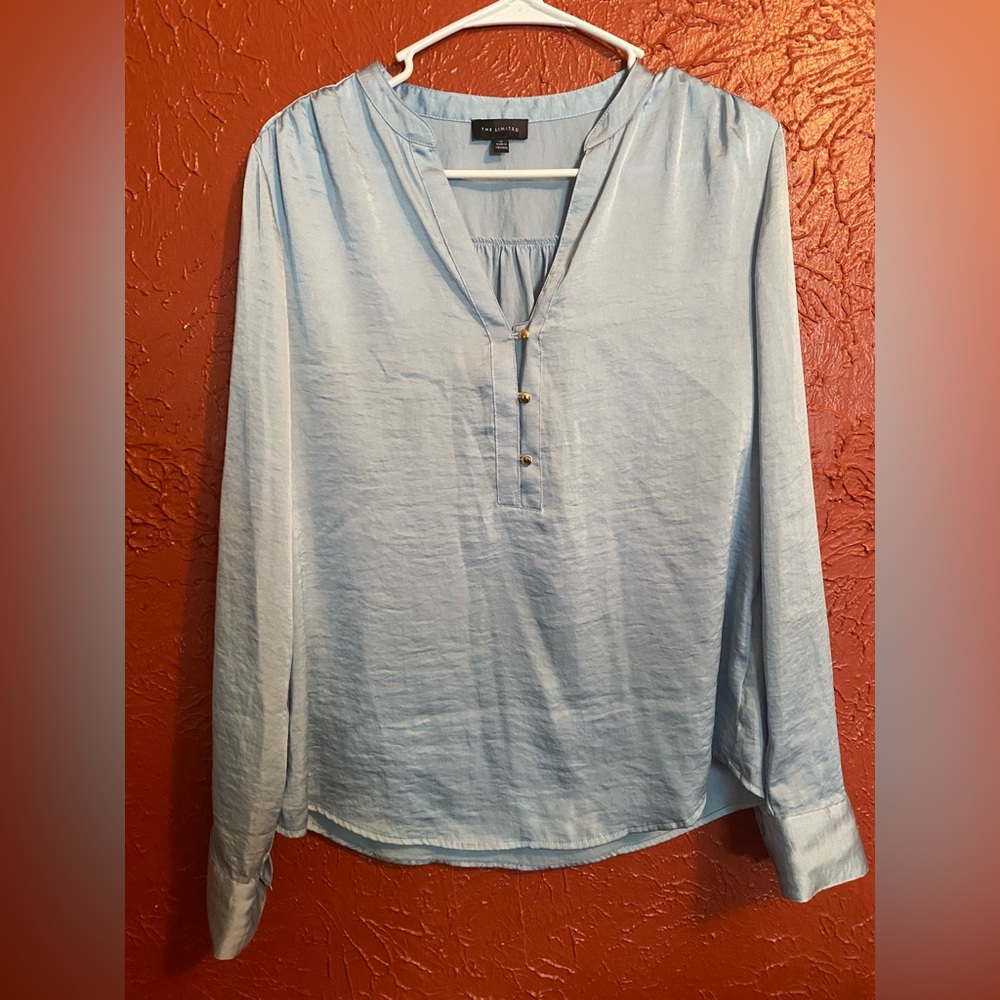 The Limited baby blue top
